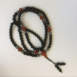 Semi Precious Gemstone Beaded Mala